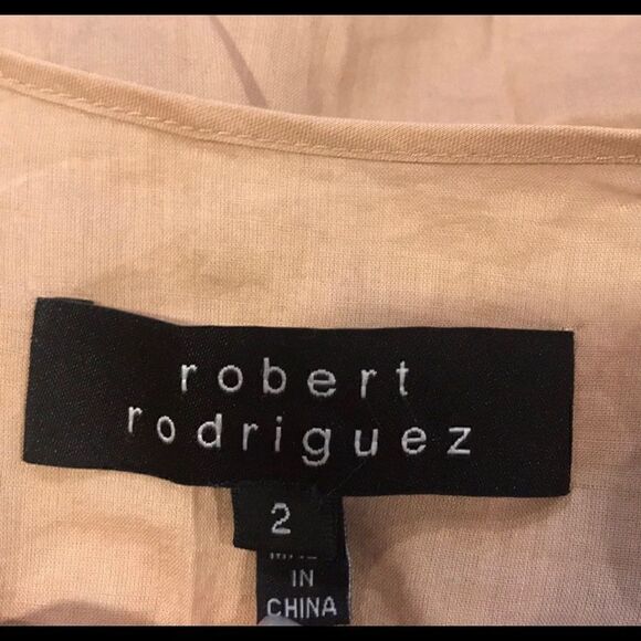 ROBERT RODRIGUEZ SEQUIN EMBELLISHED BLOUSE 2 - Picture 7 of 8